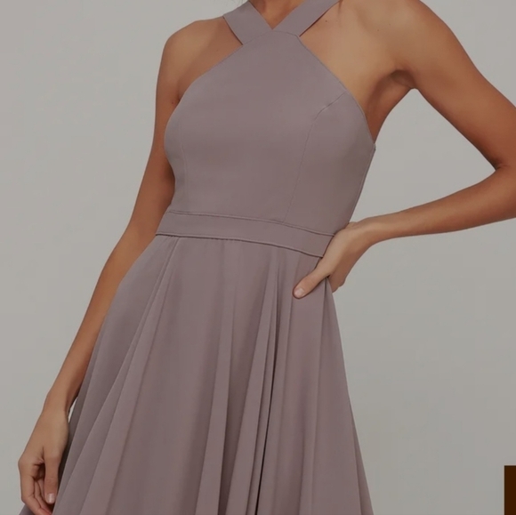 Lulu's Grey Sleeveless Skaters Dress Size M - Picture 5 of 6